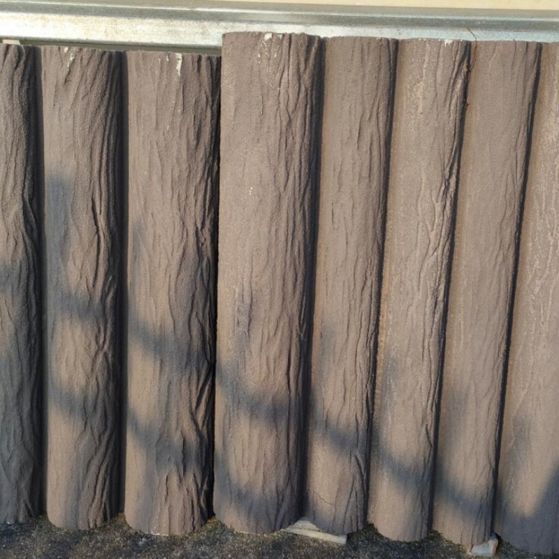 GRC (стеклофибробетон) панели из бетона с имитацией текстуры дерева