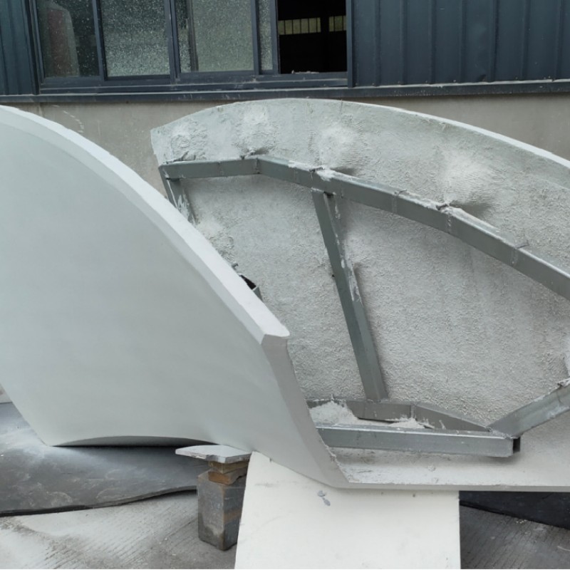 GRC (стеклофибробетон) сверхкрупные нестандартные панели из бетона