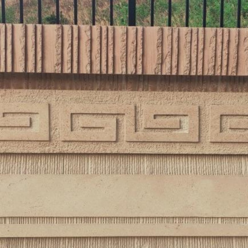 GRC (стеклофибробетон) фактурные панели из бетона под скол