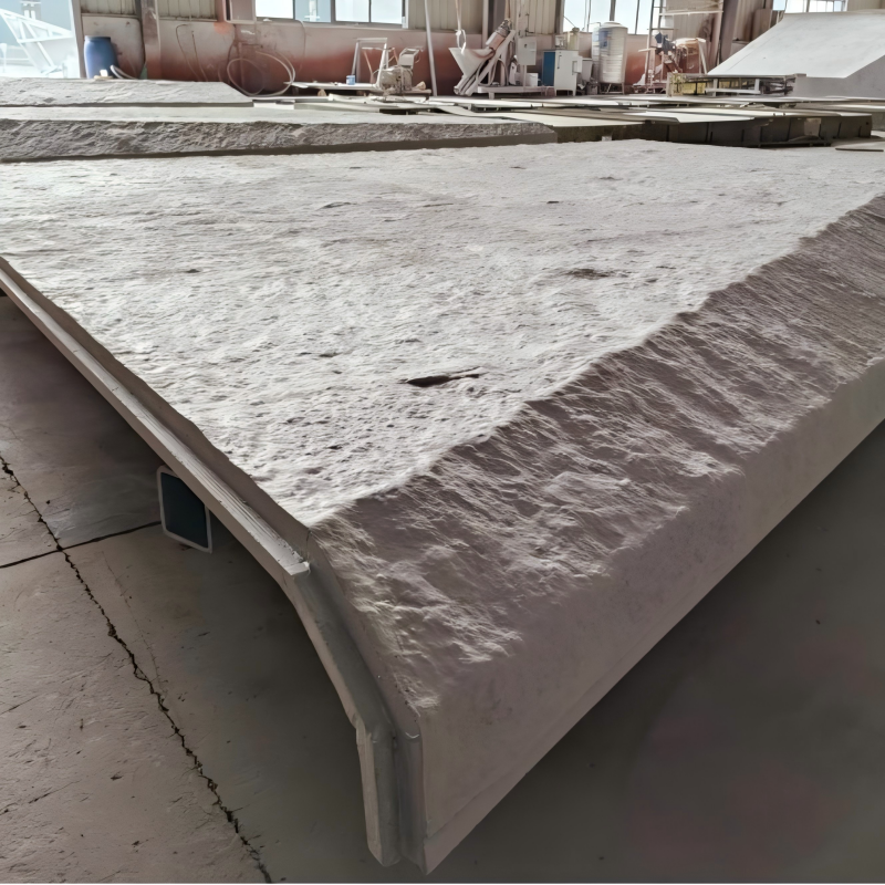 UHPC (сверхвысокопрочный бетон) панели с фактурой под искусственный камень