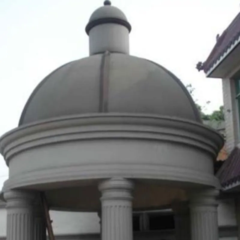 Серия фронтонов и куполов