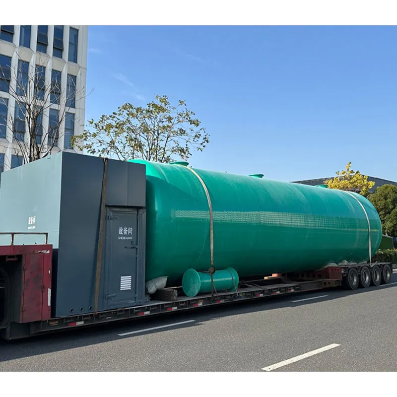 ZKFRP Интегрированное оборудование для очистки сточных вод