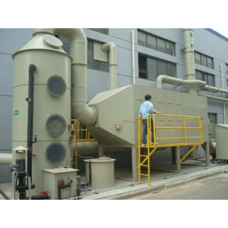 Адсорбция активированным углем применяется в оборудовании для очистки отходящих газов