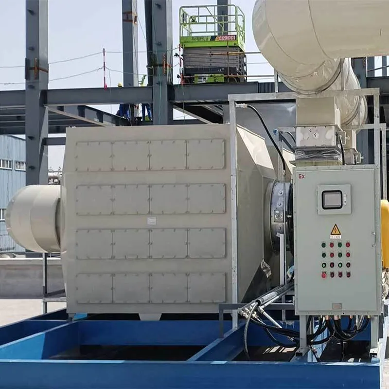 Адсорбция активированным углем применяется в оборудовании для очистки отходящих газов