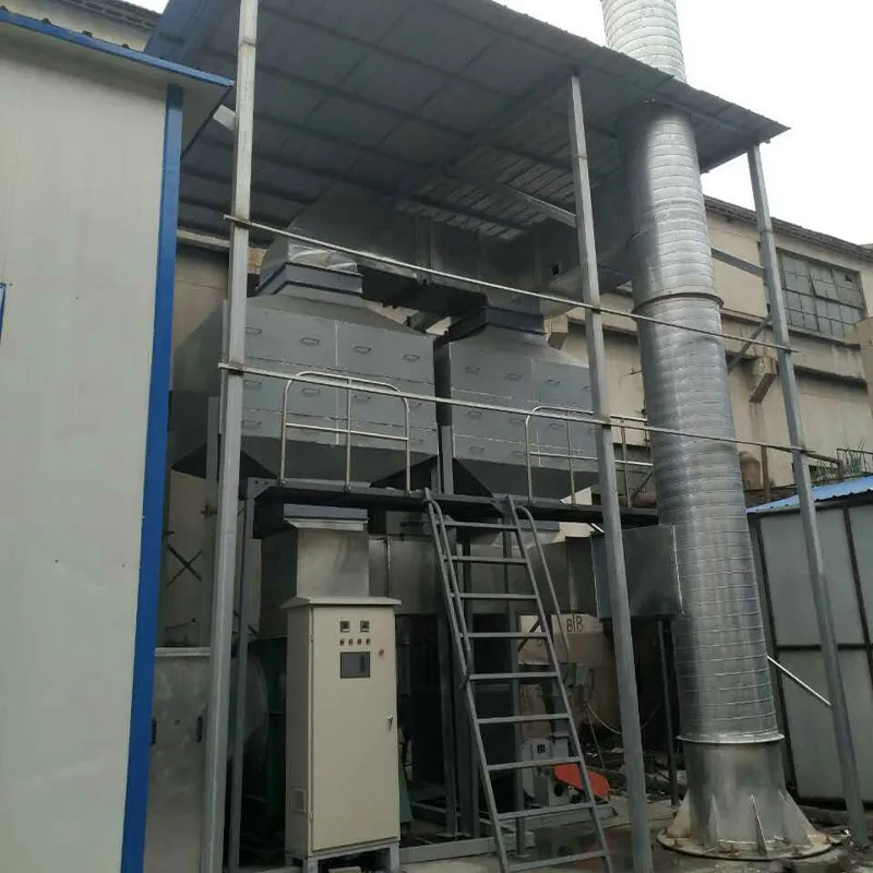 Адсорбция активированным углем применяется в оборудовании для очистки отходящих газов