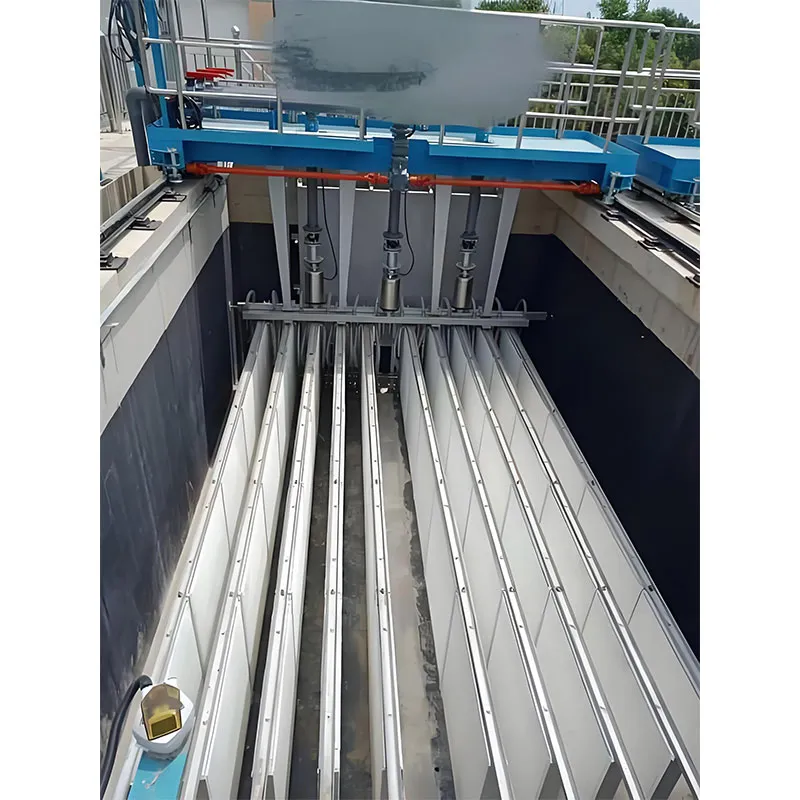 Вертикальный дисковый тканевый фильтр