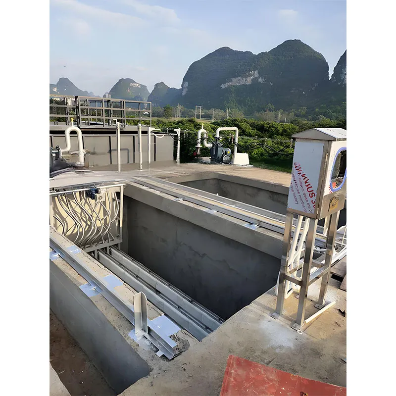 Вертикальный дисковый тканевый фильтр