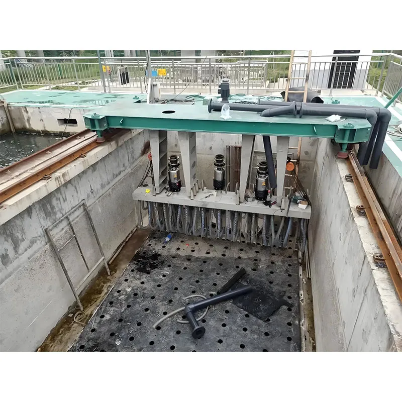 Вертикальный дисковый тканевый фильтр