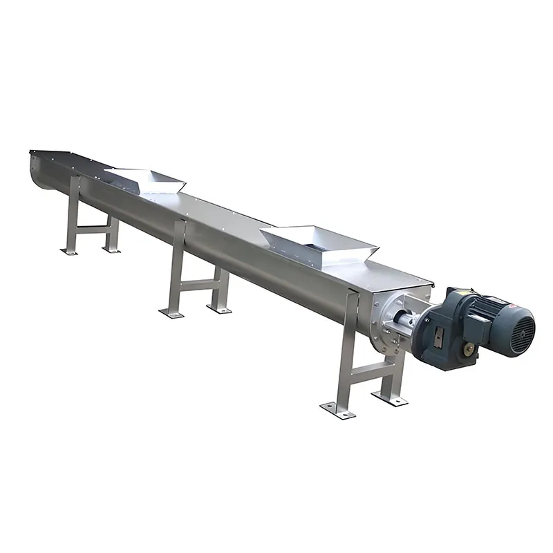 Интегрированный шнековый конвейер-пресс