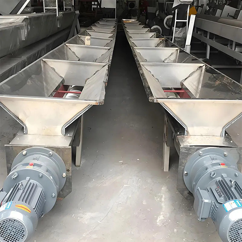 Интегрированный шнековый конвейер-пресс