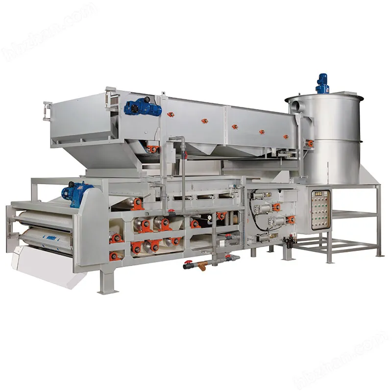 Ленточный обезвоживатель осадка