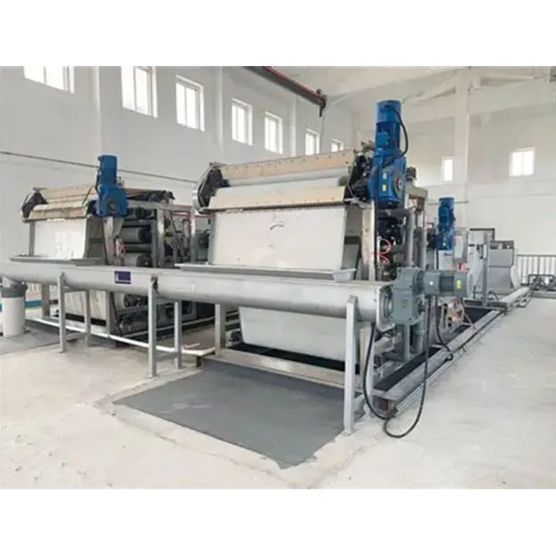 Ленточный обезвоживатель осадка