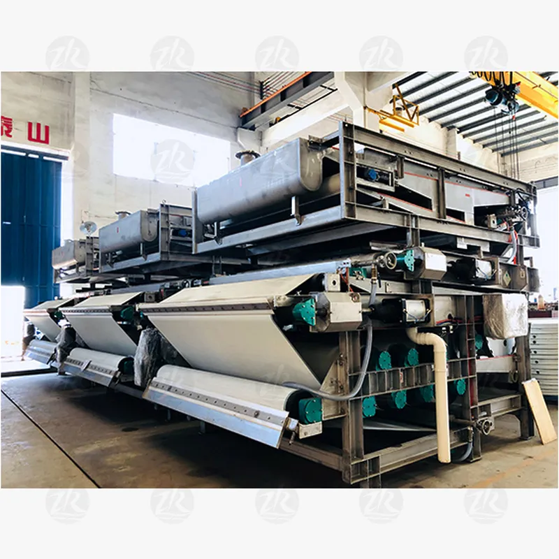 Ленточный обезвоживатель осадка