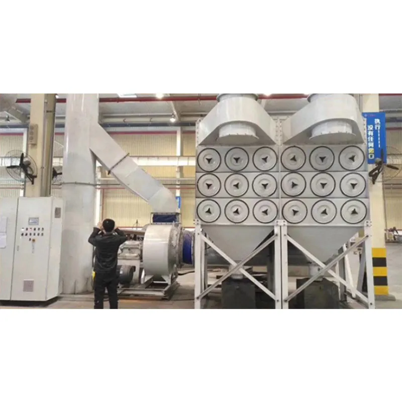 Промышленный картриджный фильтр-пылеуловитель