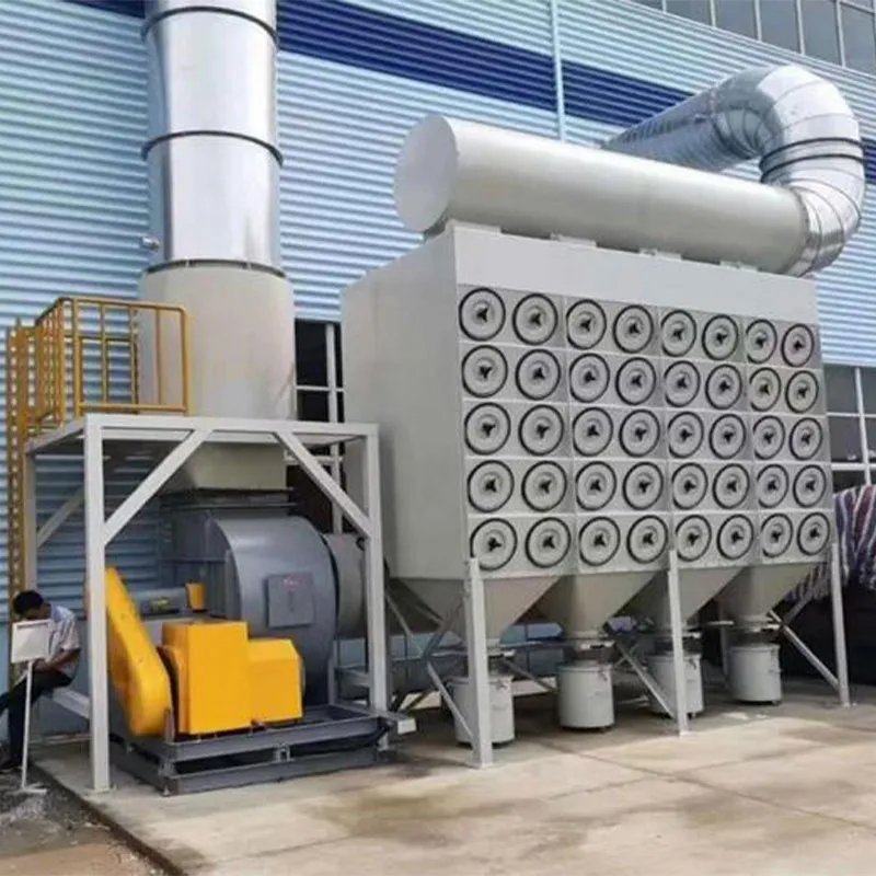 Промышленный картриджный фильтр-пылеуловитель