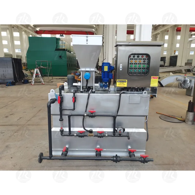 Трехкамерная установка дозирования реагентов