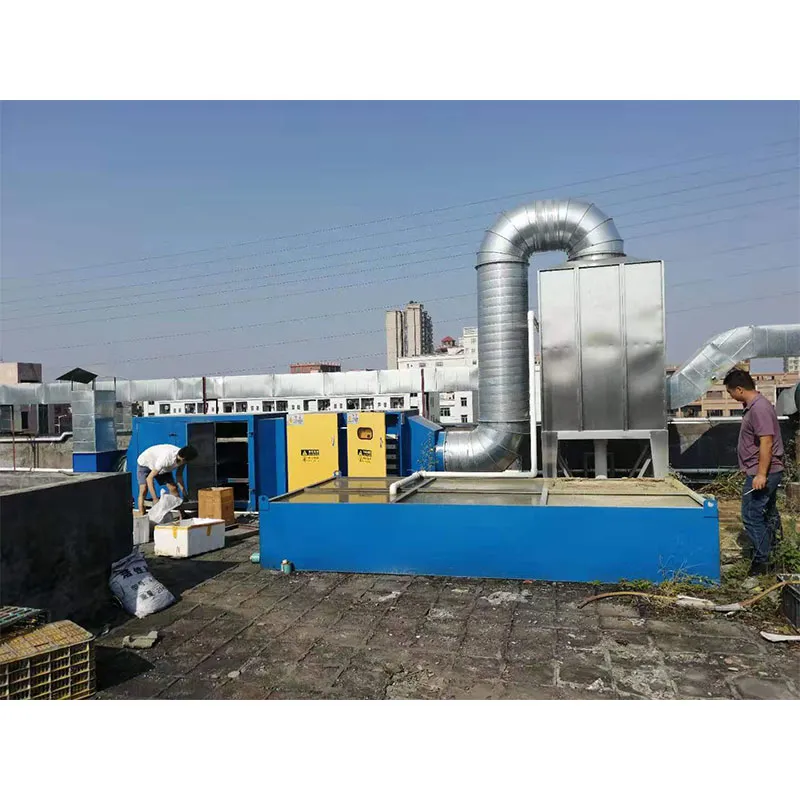 Установка УФ-фотолитической очистки отходящих газов