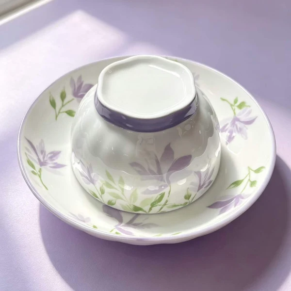 Выпущена серия Yingxian Fucai Ceramics Purple Meaning, придающая ежедневным фейерверкам нежный стиль.