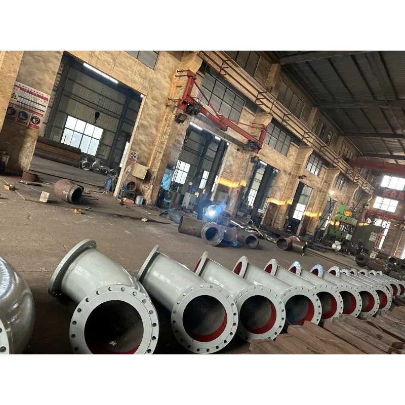 Биметаллические износостойкие композитные колена