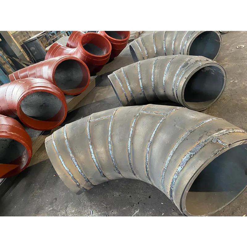 Биметаллические износостойкие композитные колена