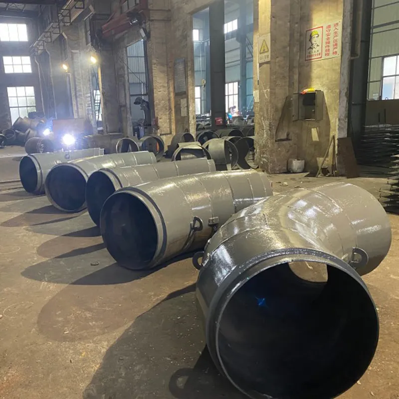 Биметаллический износостойкий композитный отвод