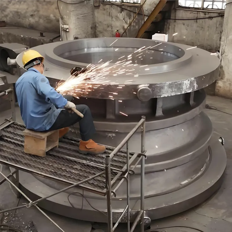 Послеобработка и формовка литых механических компонентов