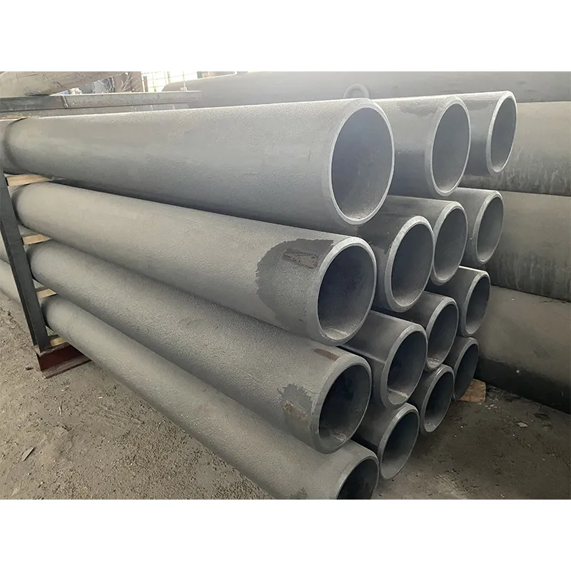 Центрифужное литье биметаллических износостойких прямых труб