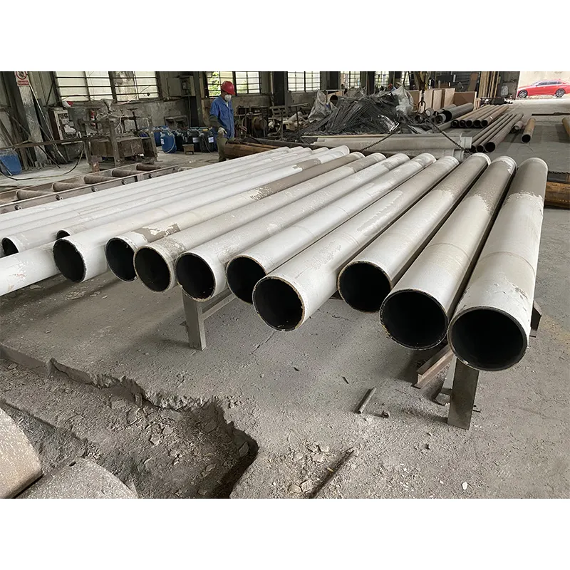 Центрифужное литье биметаллических износостойких прямых труб