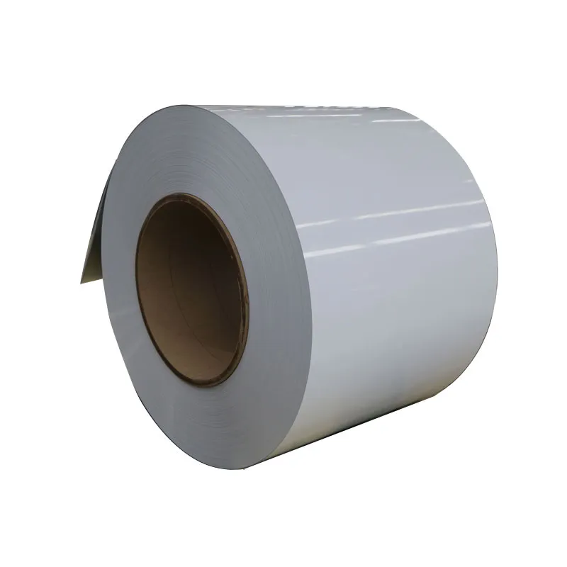 Рулон с цветным полимерным покрытием