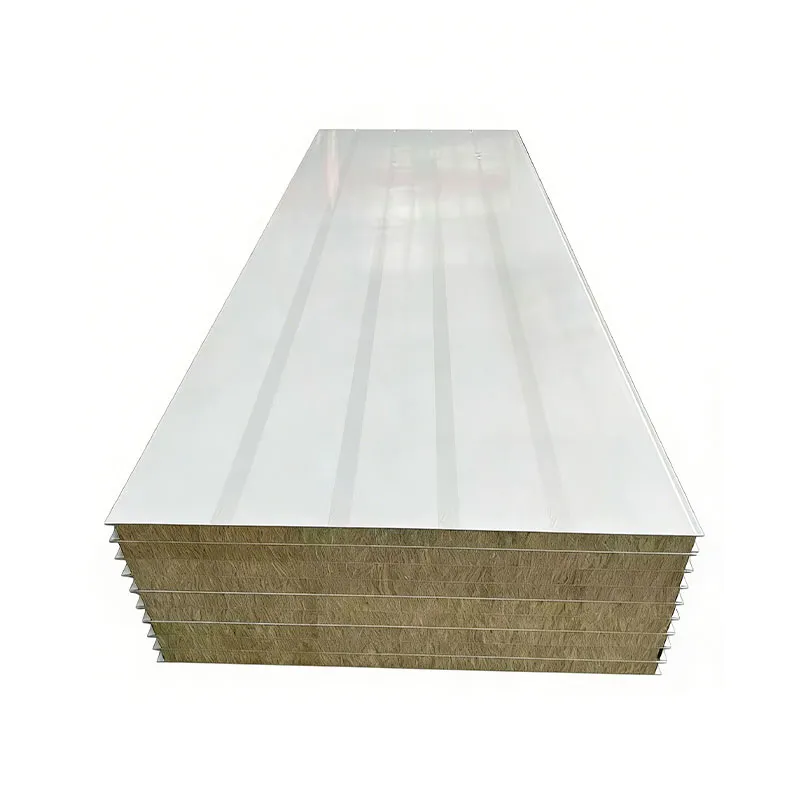 Сэндвич-панель с каменной ватой механического производства