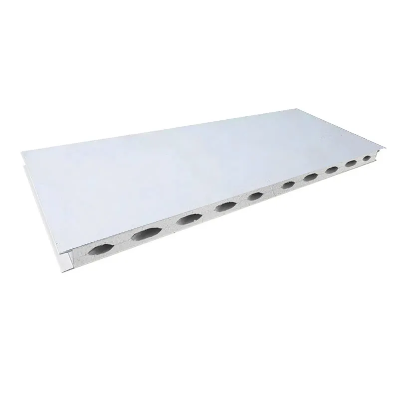 Сэндвич-панель с сульфатно-оксидно-магниевым сердечником механического производства