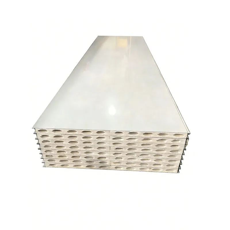 Сэндвич-панель с сульфатно-оксидно-магниевым сердечником механического производства