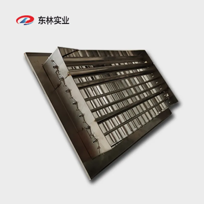 Двухслойные жалюзи из нержавеющей стали