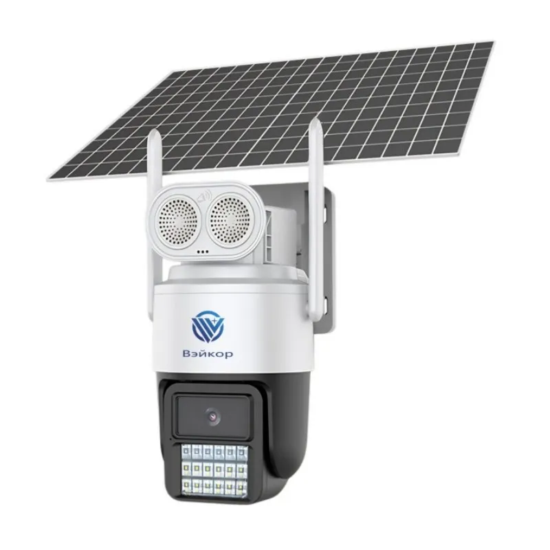 WKR-37A9G6W0-6MP-Y-4G 6-мегапиксельная черно-белая и цветная 4G PTZ-камера с низким энергопотреблением на солнечной энергии