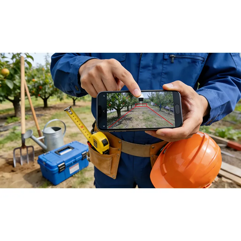 WKR-37A9G6W0-6MP-Y-4G 6-мегапиксельная черно-белая и цветная 4G PTZ-камера с низким энергопотреблением на солнечной энергии