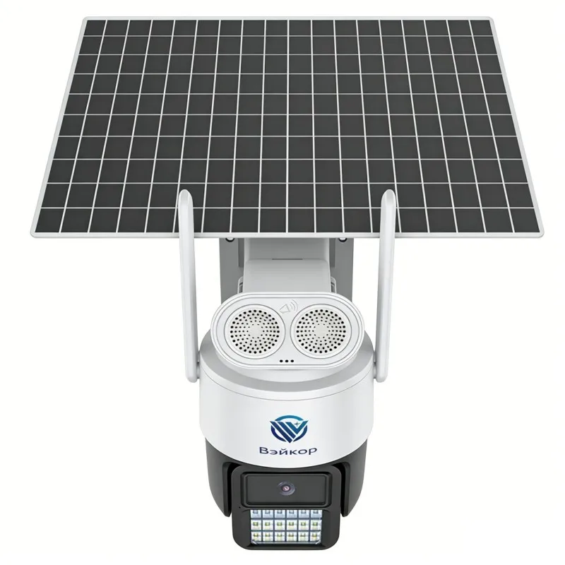 WKR-37A9G6W0-6MP-Y-4G 6-мегапиксельная черно-белая и цветная 4G PTZ-камера с низким энергопотреблением на солнечной энергии