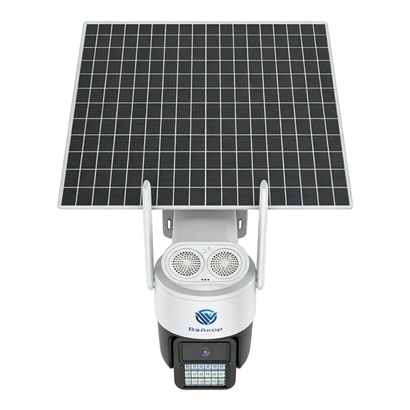 WKR-37A9G6W0-6MP-Y-4G 6-мегапиксельная черно-белая и цветная 4G PTZ-камера с низким энергопотреблением на солнечной энергии