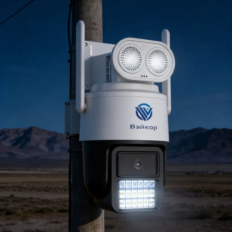 WKR-37A9H4GQ-5MP-Y-4G 5-мегапиксельная двухспектральная цветная 4G PTZ-камера