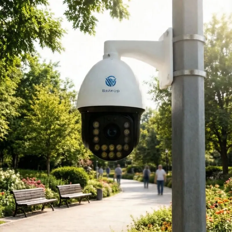 WKR-HS10SG-5MP-Y: 5-мегапиксельная проводная скоростная купольная камера с лазерной и двуспектральной подсветкой