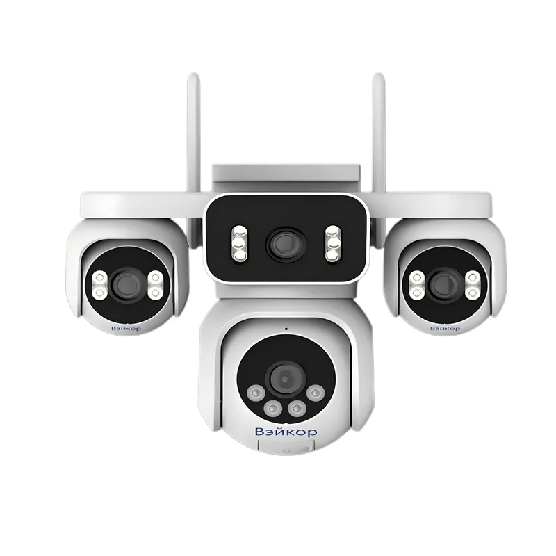 WKR-Q18G84-8MP-Y-4G 8-мегапиксельная ультрачеткая четырехобъективная пулевая камера с двухспектральной цветной съемкой и 4G