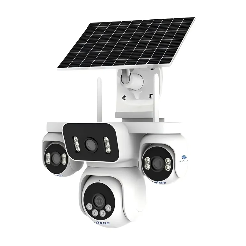 WKR-Q18XF5H-8MP-Y-4G 8-мегапиксельная солнечная панорамная камера типа “пуля-купол”