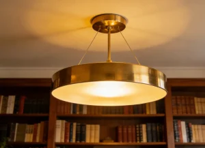 Потолочный светильник латунь