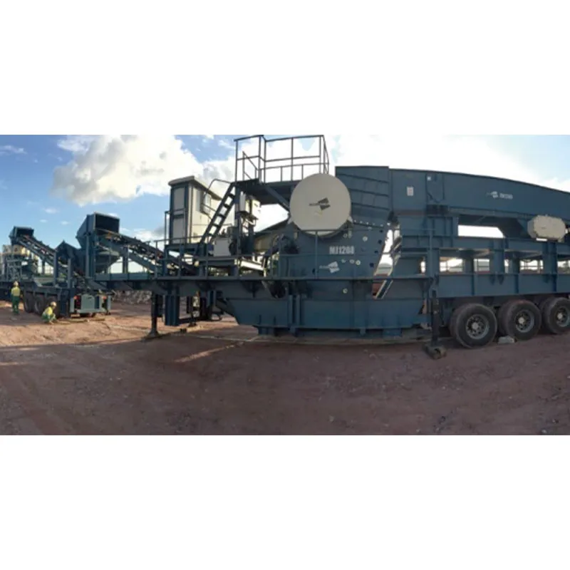 Мобильная дробильная установка