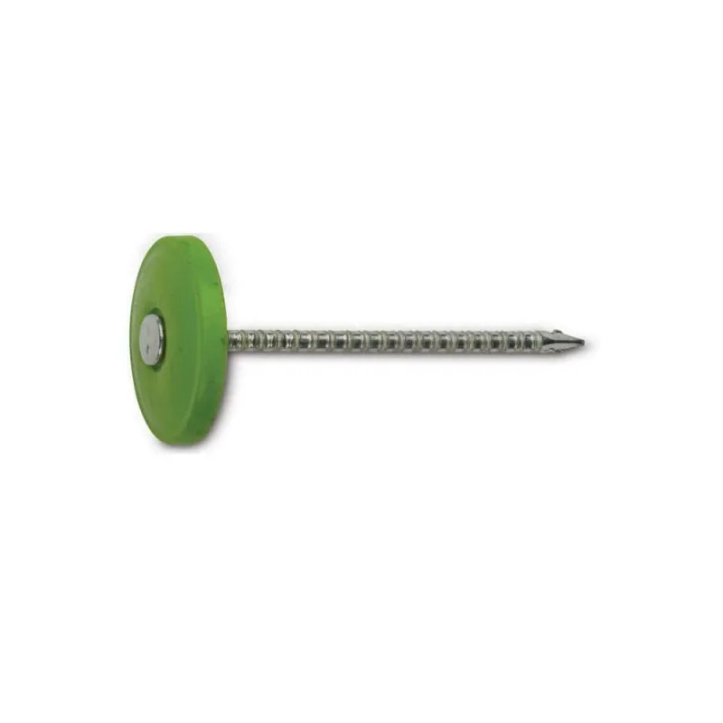 cap nail – гвоздь с шляпкой (пластиковый колпачок / кровельный гвоздь)