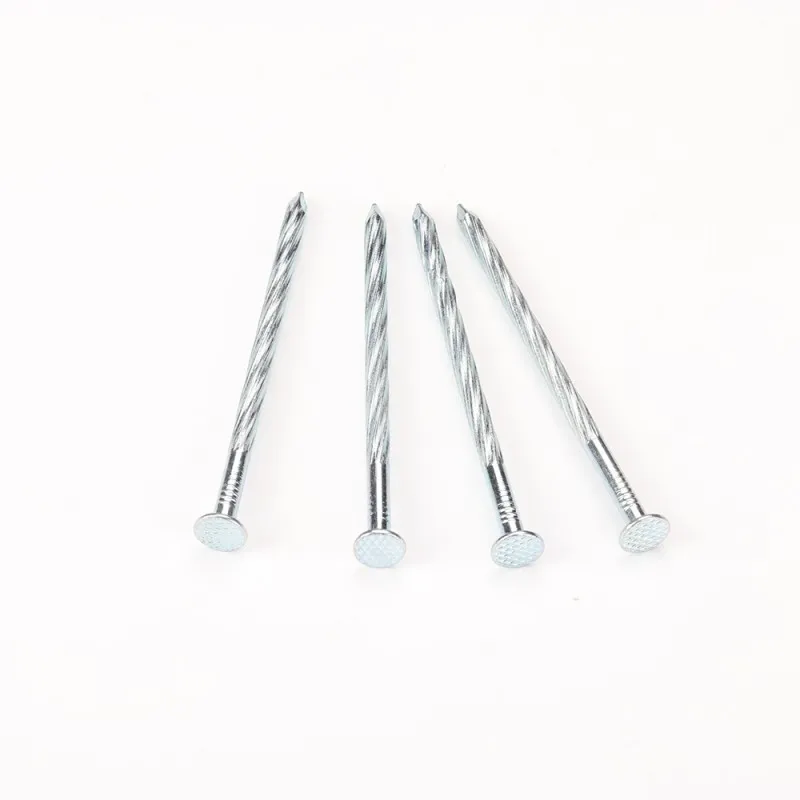 spiral shank nails – гвозди со спиральной накаткой (винтовые гвозди)