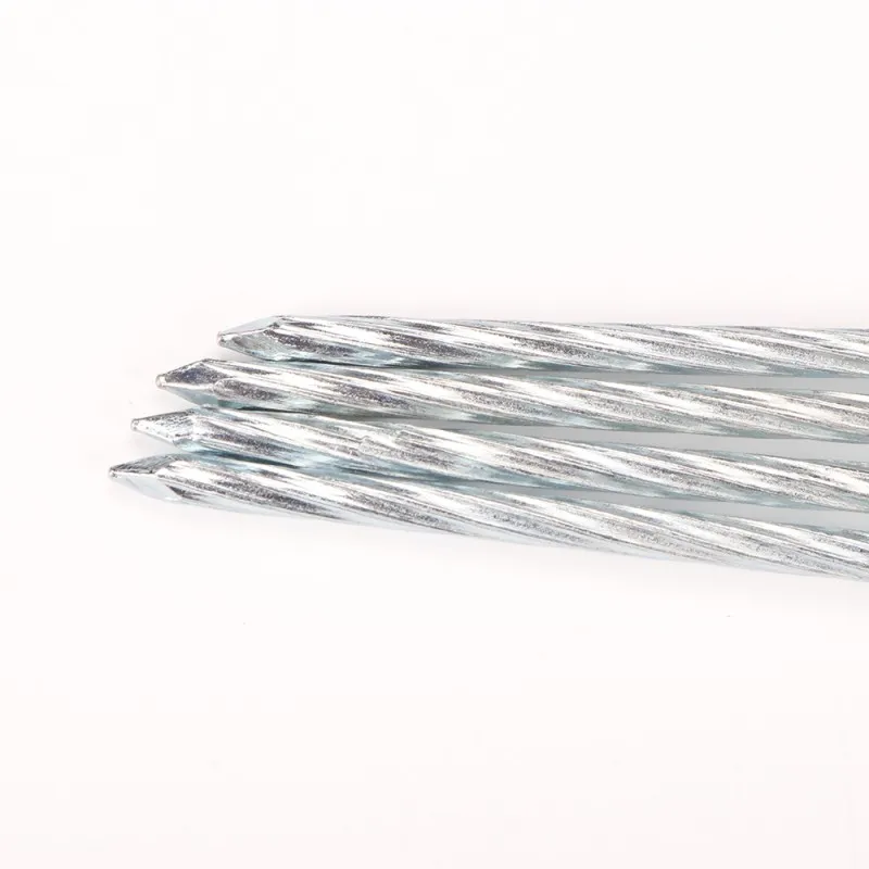 spiral shank nails – гвозди со спиральной накаткой (винтовые гвозди)