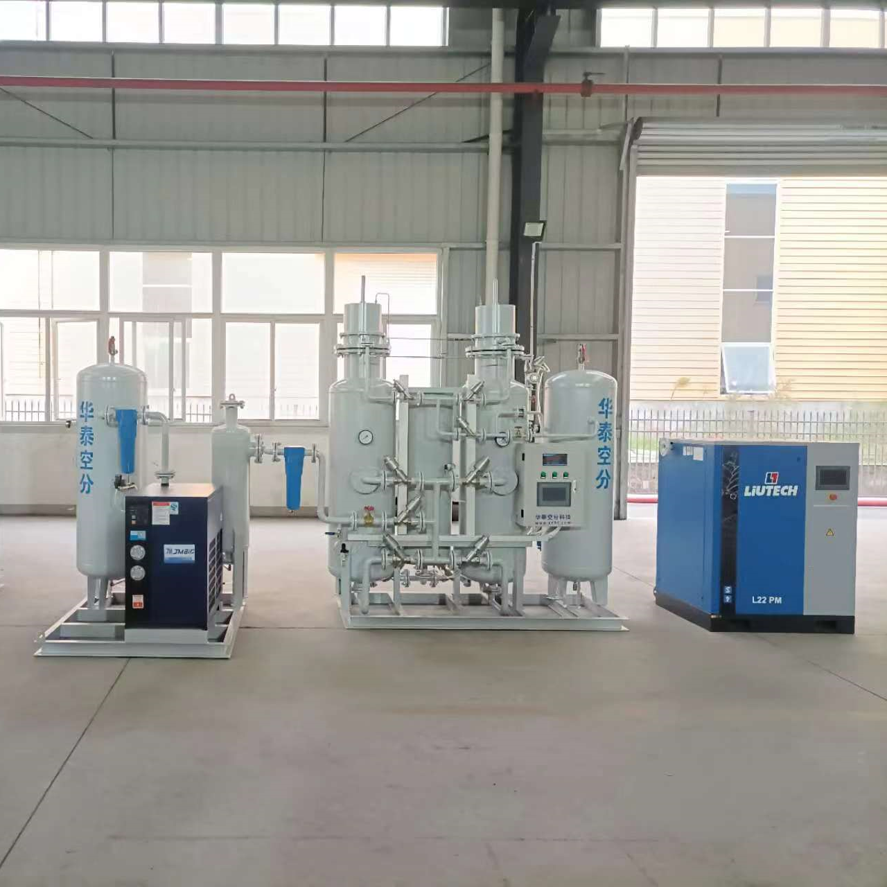 Ввод в эксплуатацию и запуск генератора азота на кабельном заводе в Чэнду