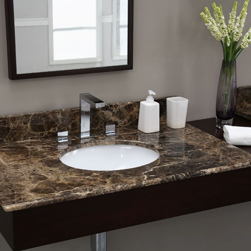 Коричневый мрамор