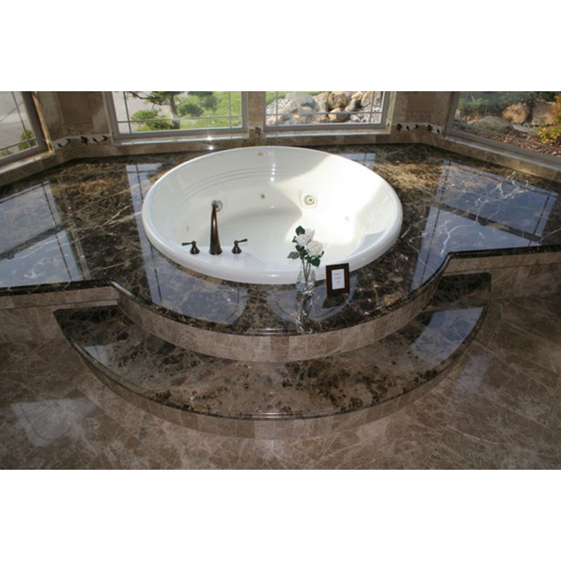 Коричневый мрамор