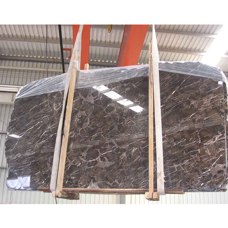 Коричневый мрамор